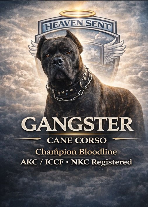 Gangster, Cane Corso, official HSK portrait