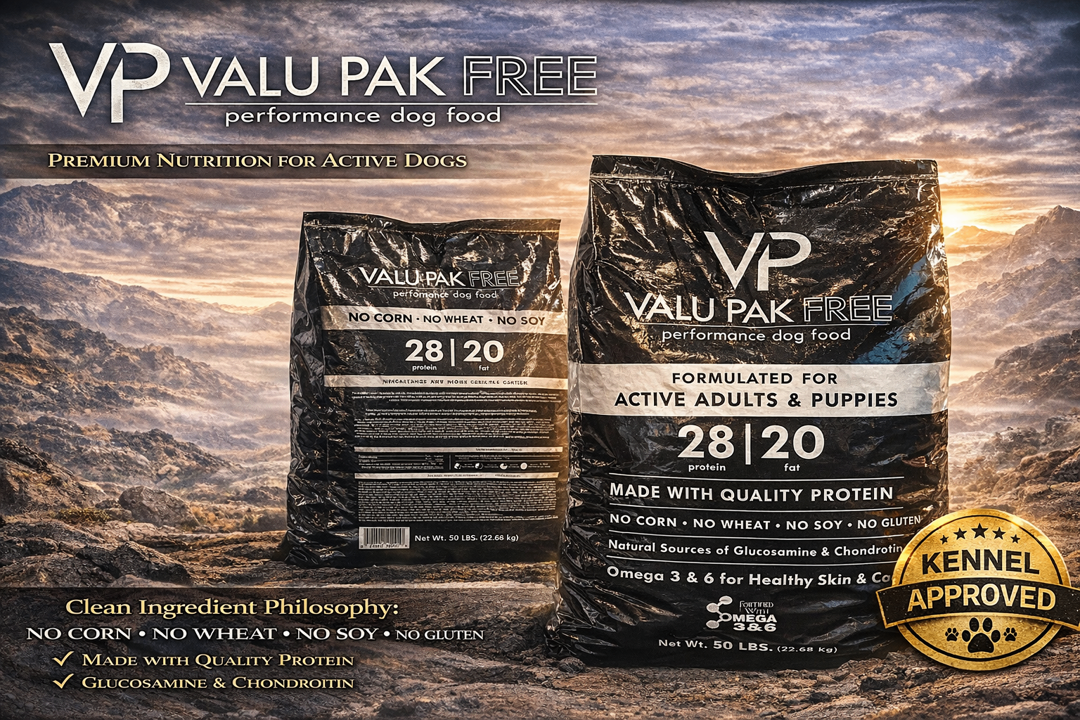 Valu Pak Free 28/20, original Heaven Sent food graphic